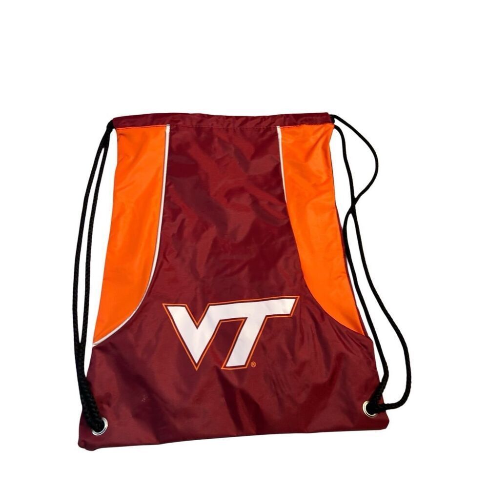 VT 17x13" Virginia Tech cinch travel bag rn#109028‎